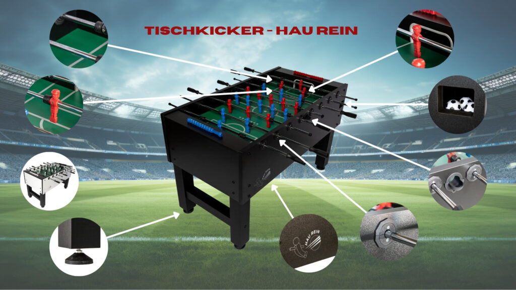 tischkicker hau rein details