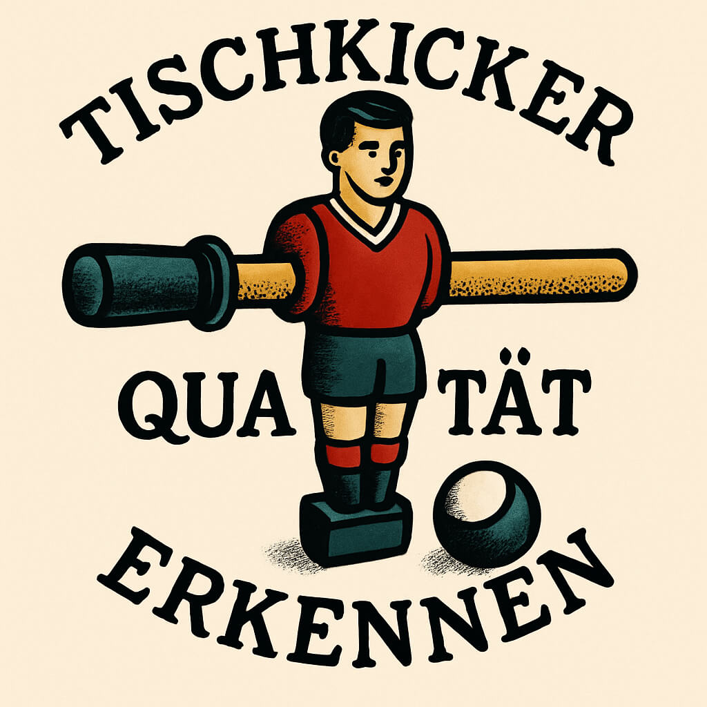 tischkicker qualität erkennen