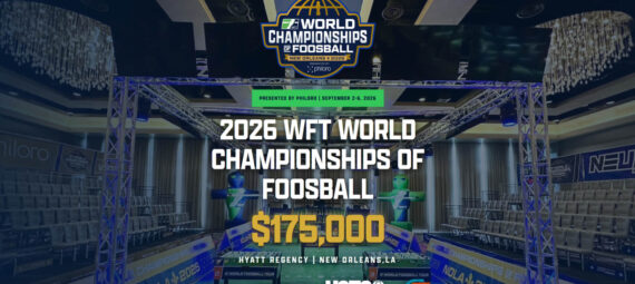 WFT-Tischkicker-WM 2026 in New Orleans