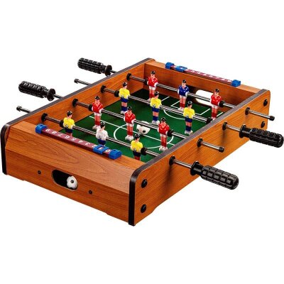 mini tischkicker helles holz