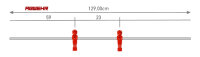 Hohlstange Turnierausführung Contus® L4 2 - Loch