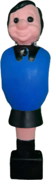 Garlando Kickerfigur Metall Blau