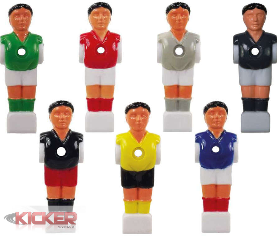 22 Schraub Kickerfiguren Kicker Figuren 22 St Tisch Fussball Mutter 16 mm 