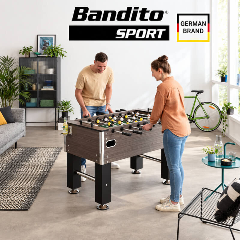 Tischkicker Profi Soccer Deluxe Holzdekor